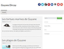 Tablet Screenshot of guyane-dircay.com